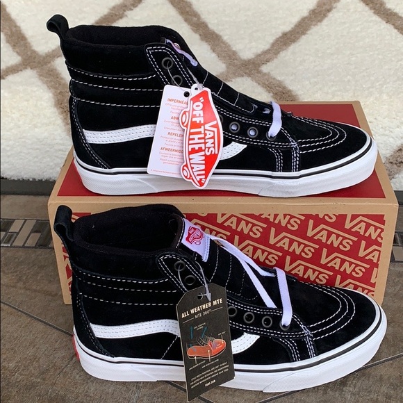 VANS SK8-HI MTE BLACK/TRUE WHITE WMNS - Picture 15 of 16